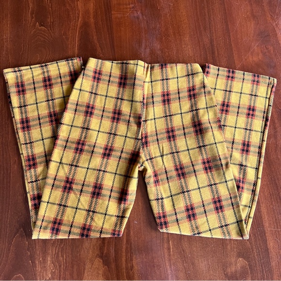 ❌SOLD❌ UO Cara Plaid Kick Flare Pants - Picture 5 of 6